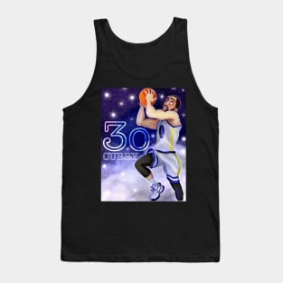 Steph Curry 30  Toon Style Tank Top